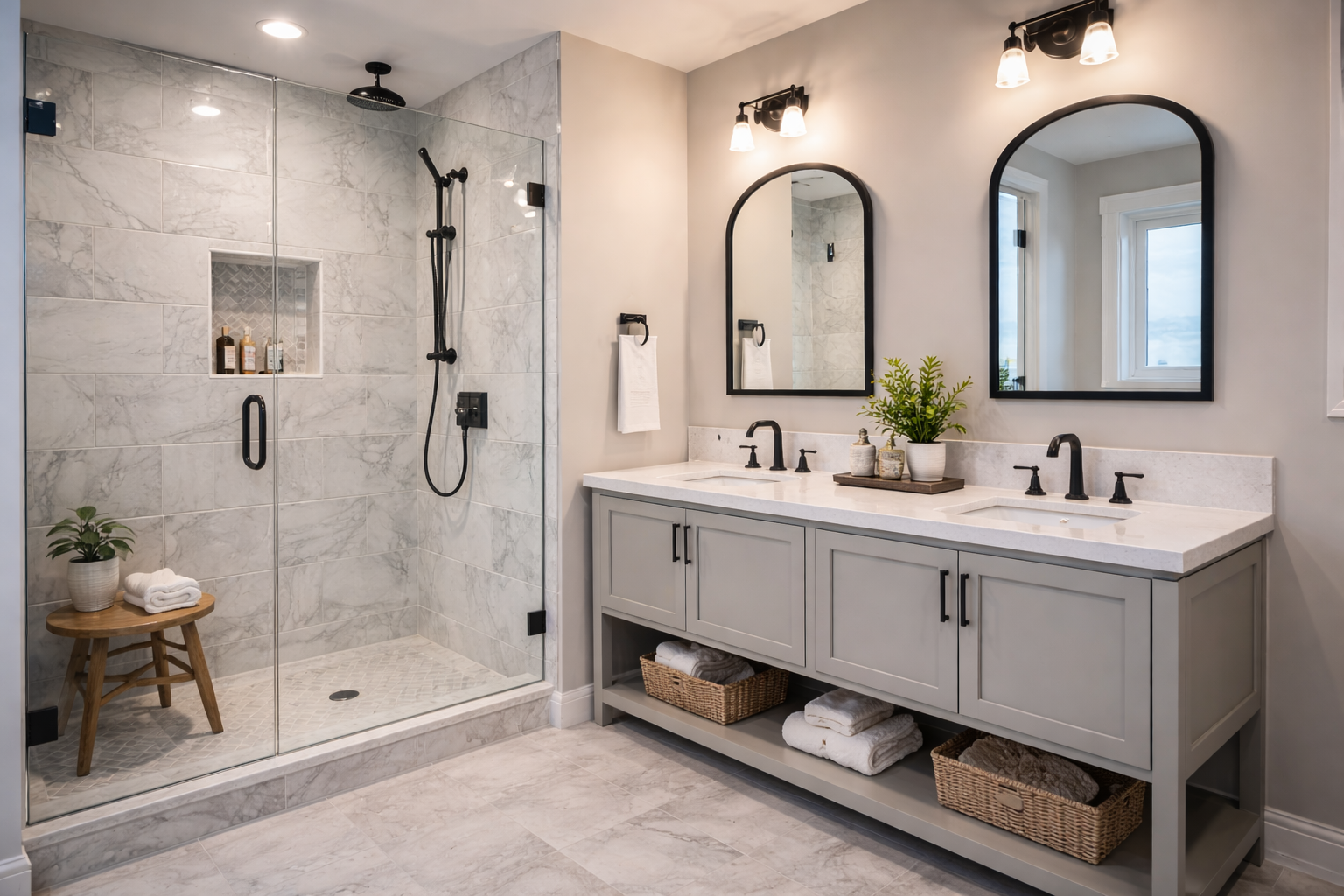 Luxury interior renovation