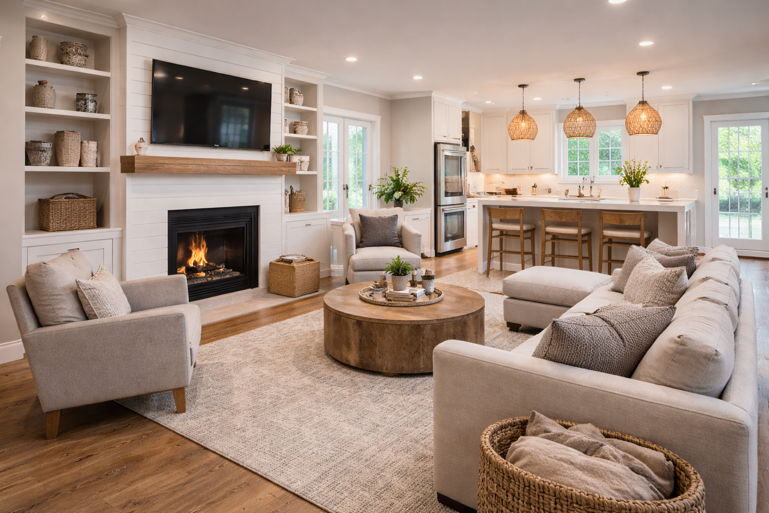 Open living renovation